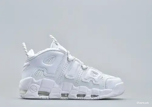 More White Uptempo Air Triple 921948-100  0430